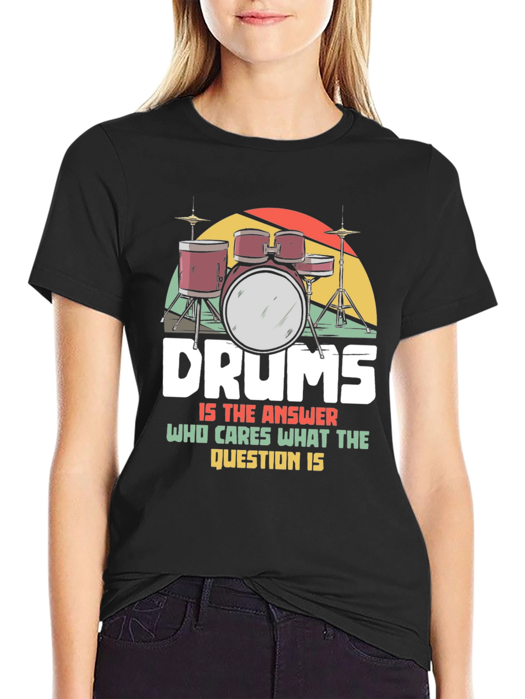 Drums Is The Answer T-Shirt