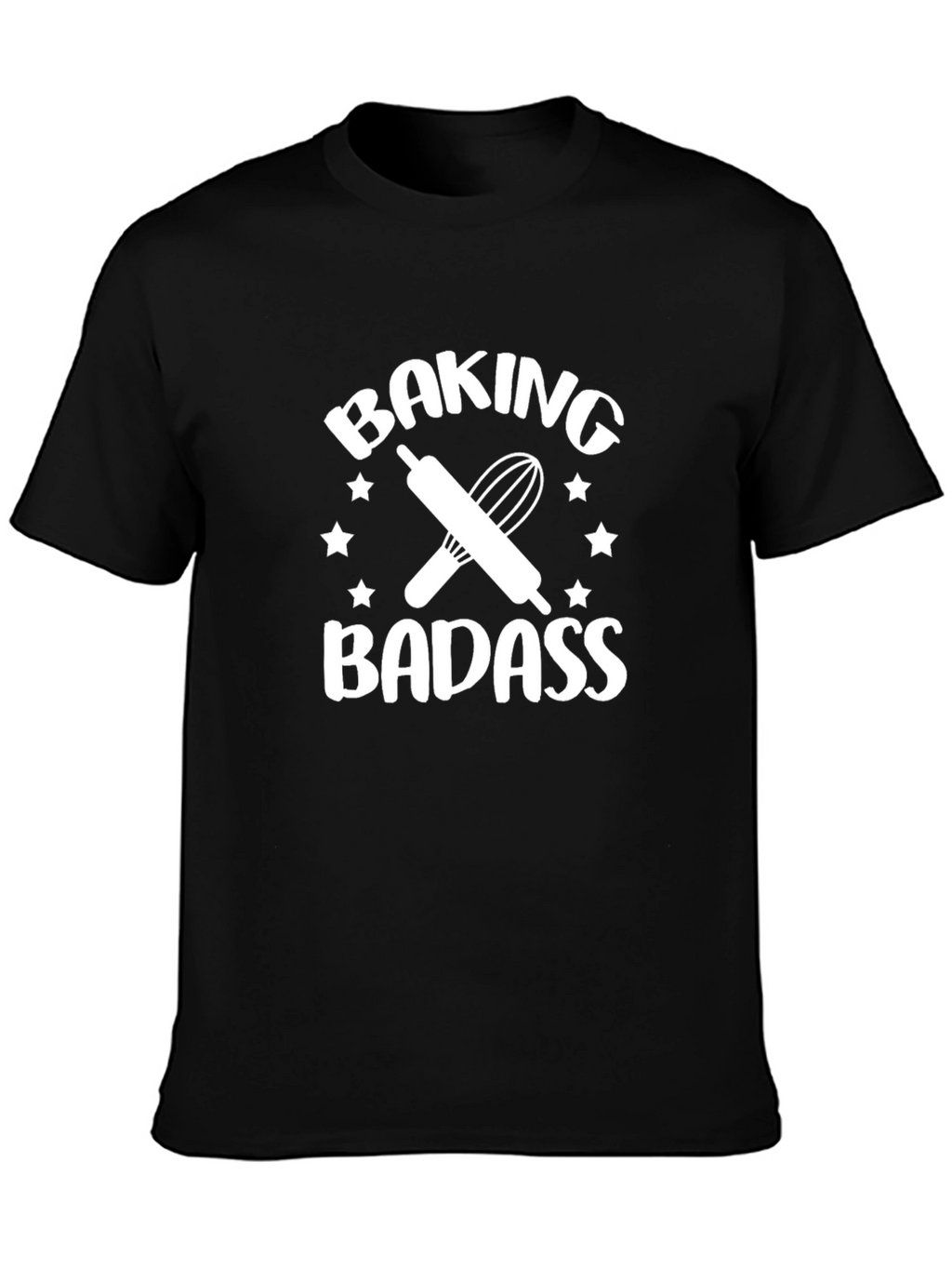 Baking Badass Black T-Shirt