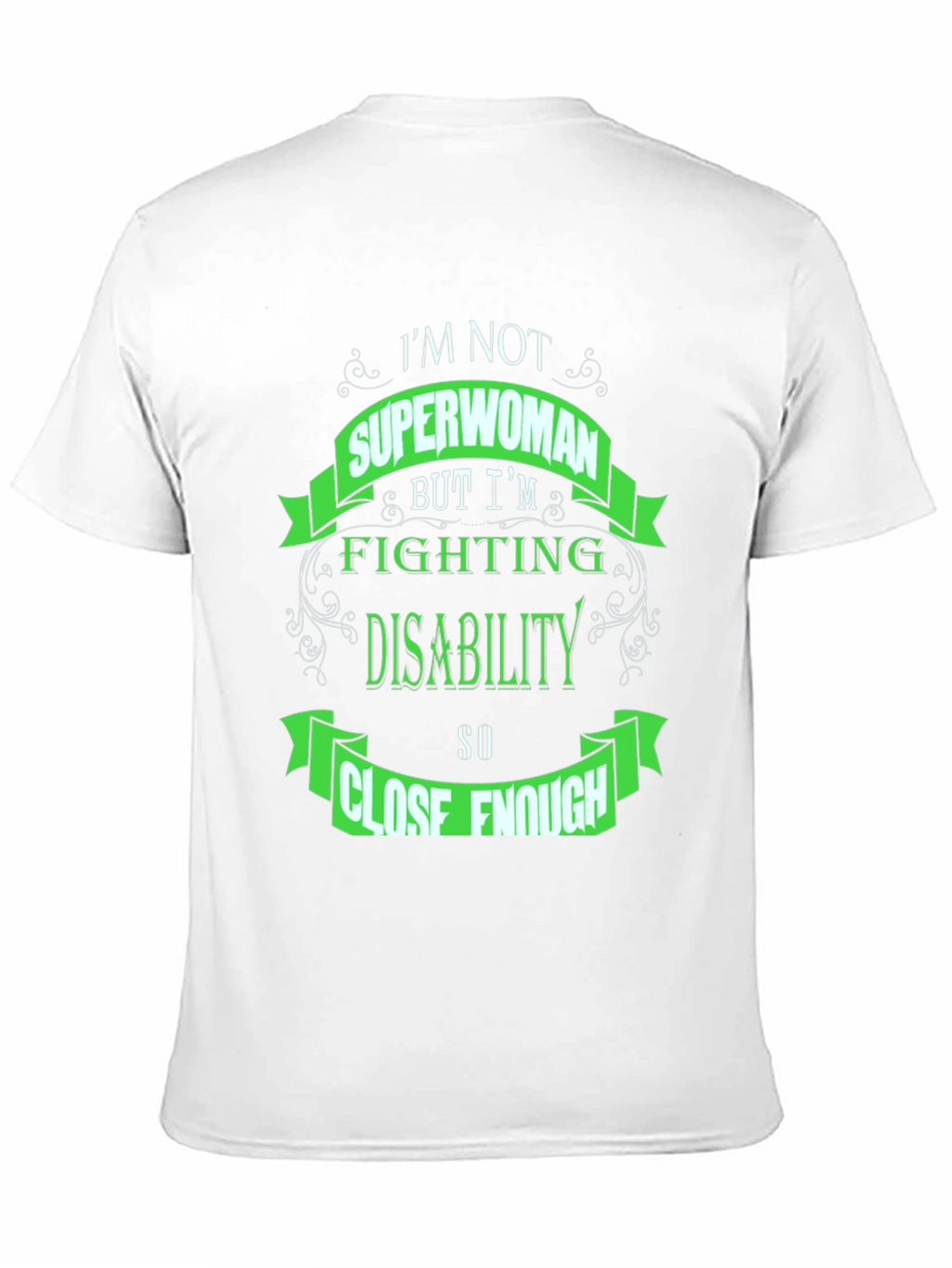 Superwoman Disability Awareness T-Shirt