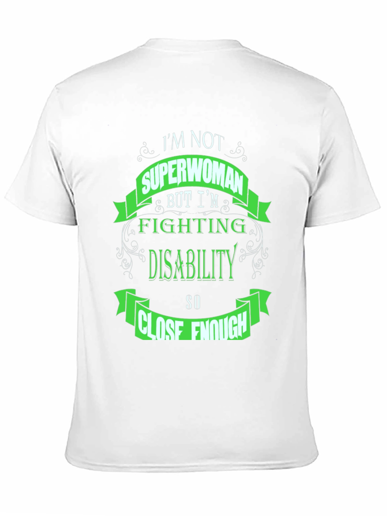 Superwoman Disability Awareness T-Shirt