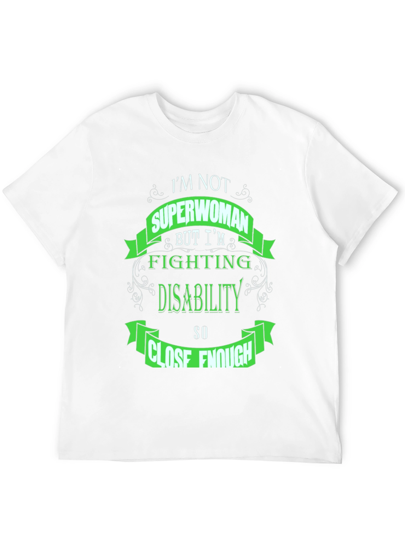 Superwoman Disability Awareness T-Shirt