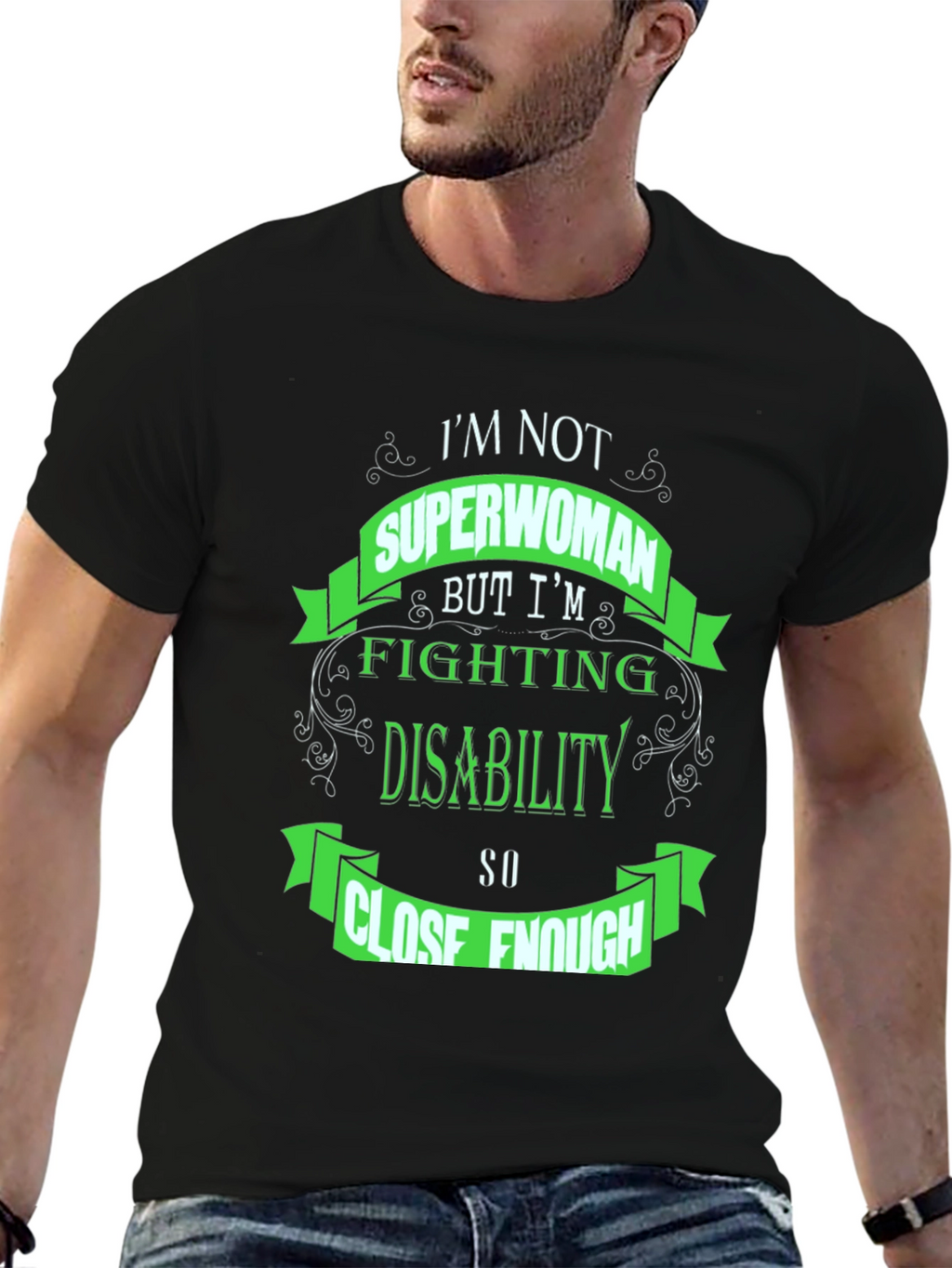 Superwoman Disability Awareness T-Shirt