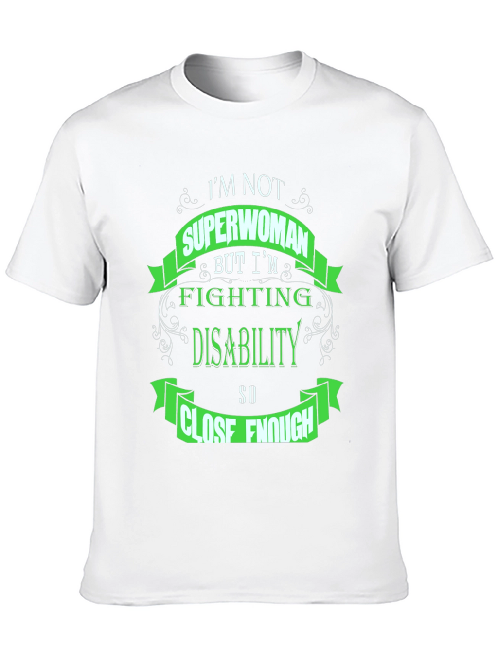 Superwoman Disability Awareness T-Shirt