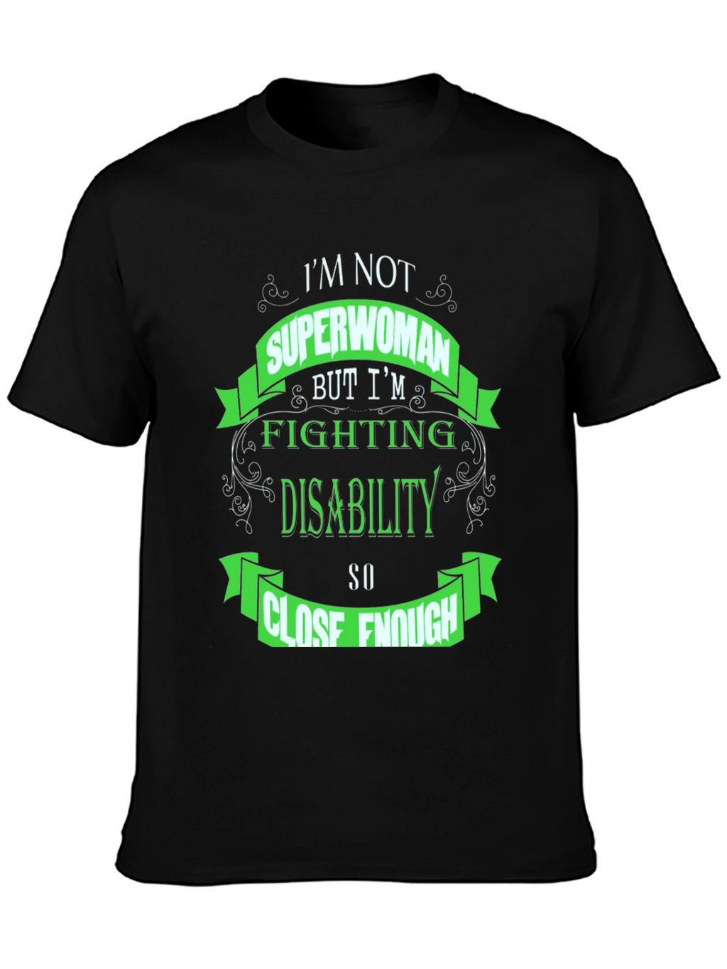 Superwoman Disability Awareness T-Shirt