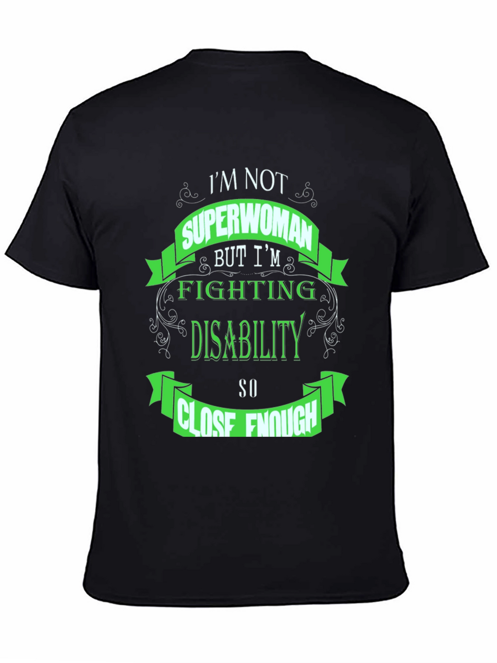 Superwoman Disability Awareness T-Shirt