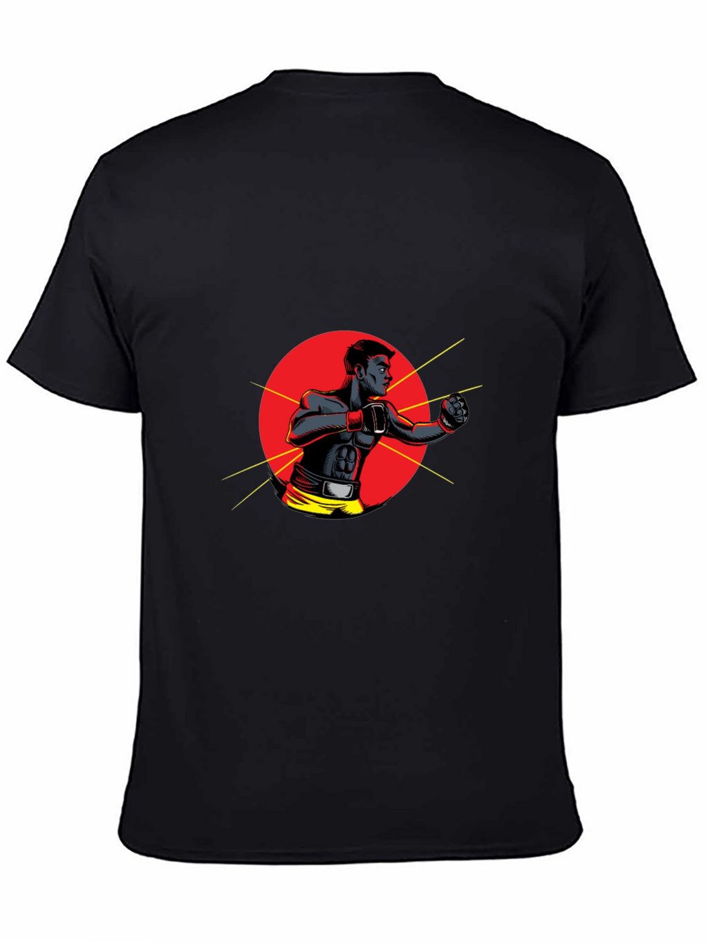 Black Boxer Graphic Tee