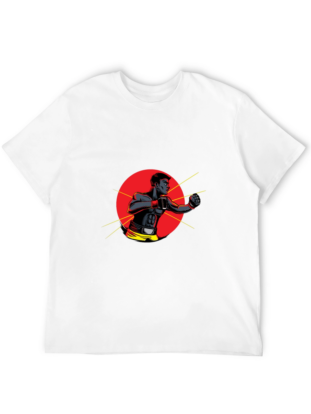 Black Boxer Graphic Tee