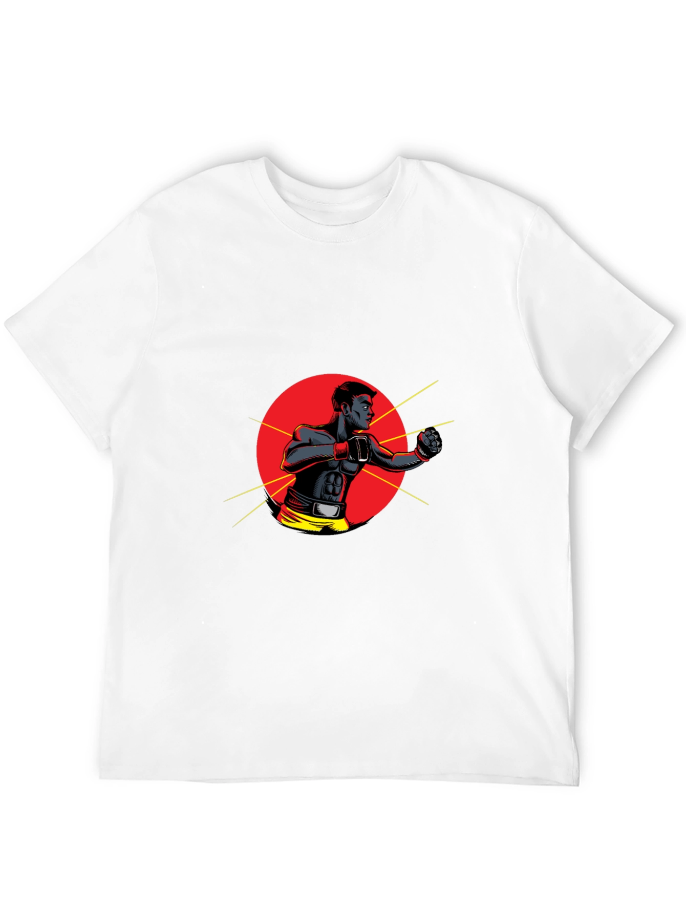 Black Boxer Graphic Tee