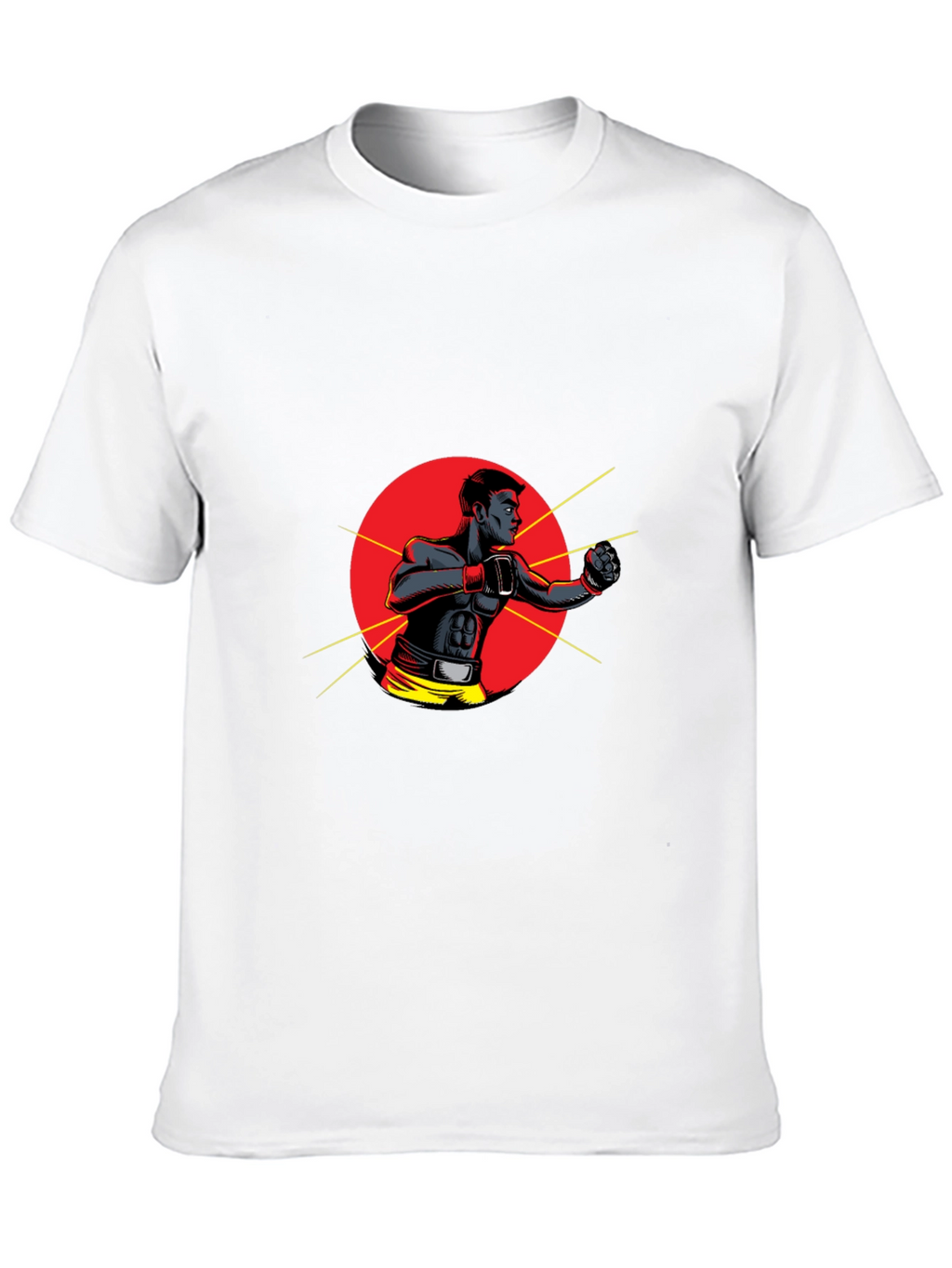 Black Boxer Graphic Tee