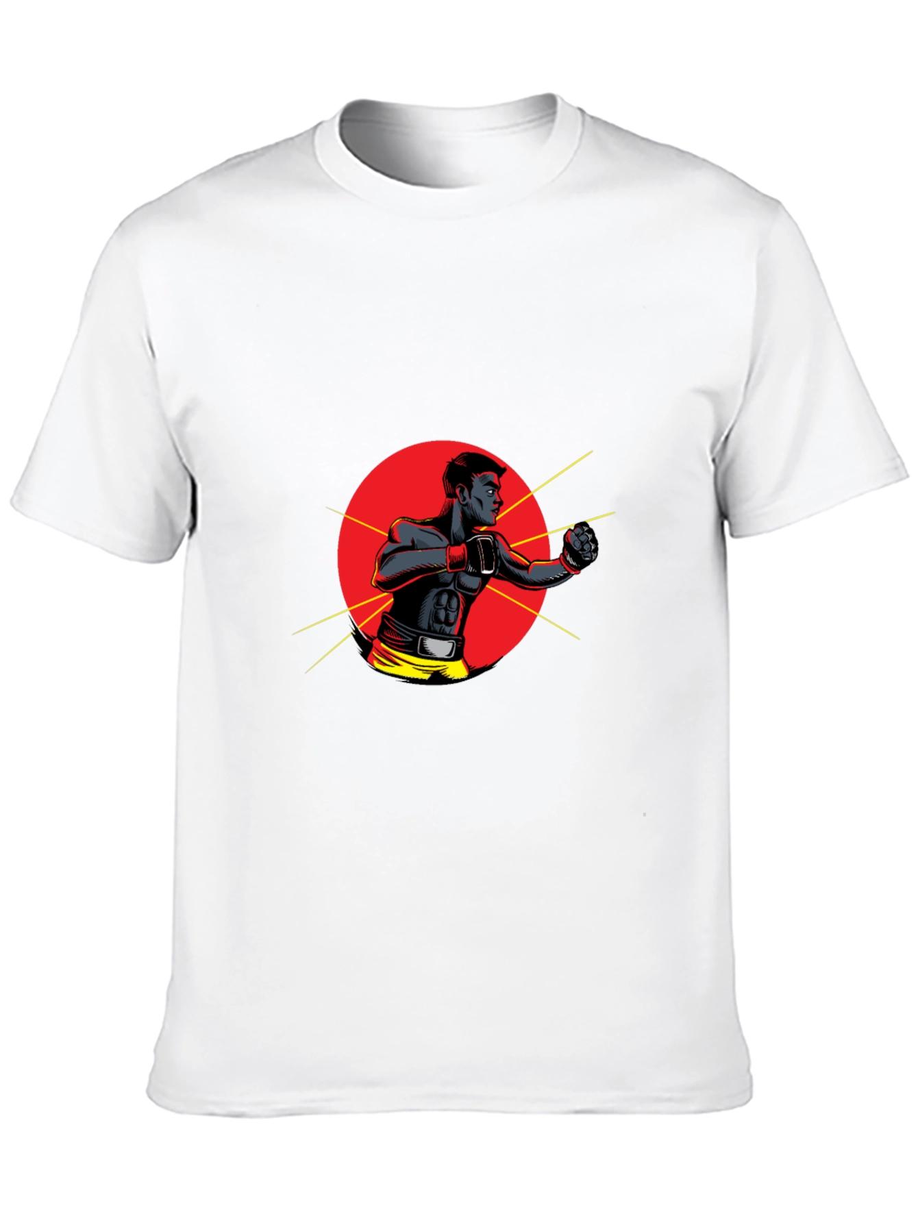 Black Boxer Graphic Tee