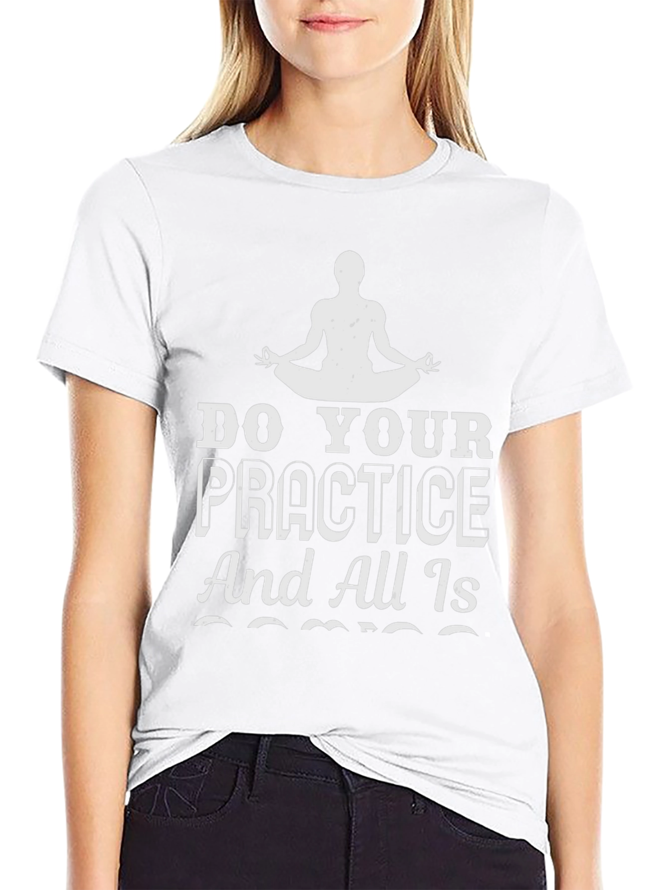 Yoga Practice T-Shirt - All Is Coming