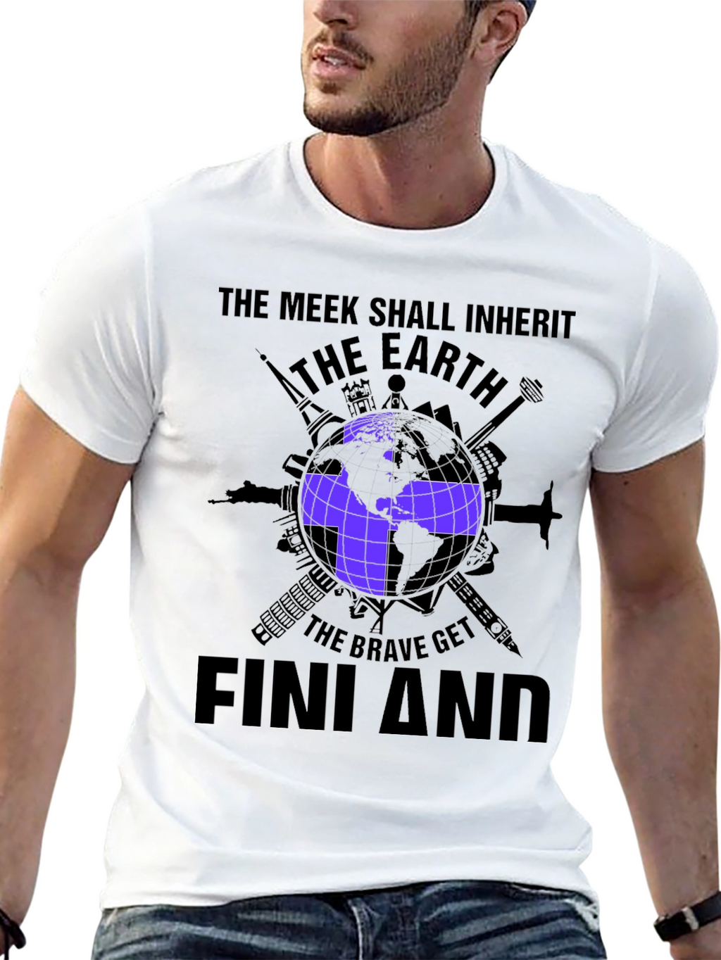 The Meek Shall Inherit Finland T-Shirt