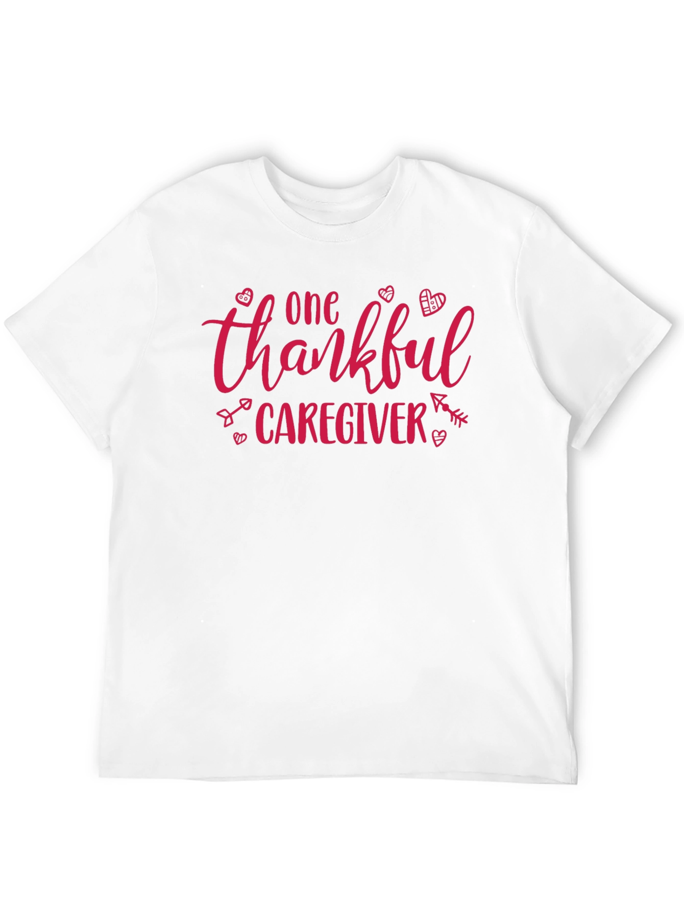 Thankful Caregiver Graphic T-Shirt
