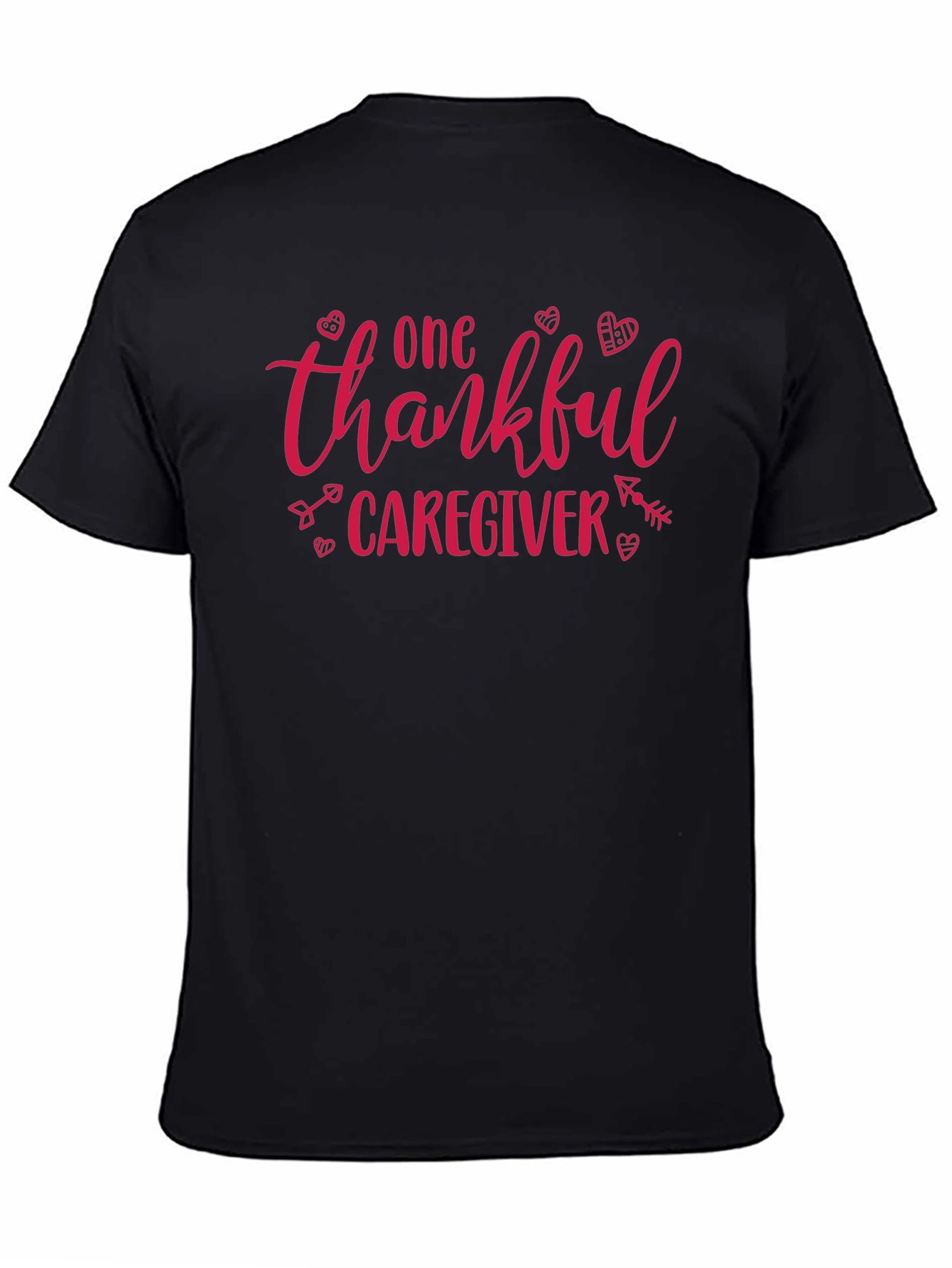 Thankful Caregiver Graphic T-Shirt