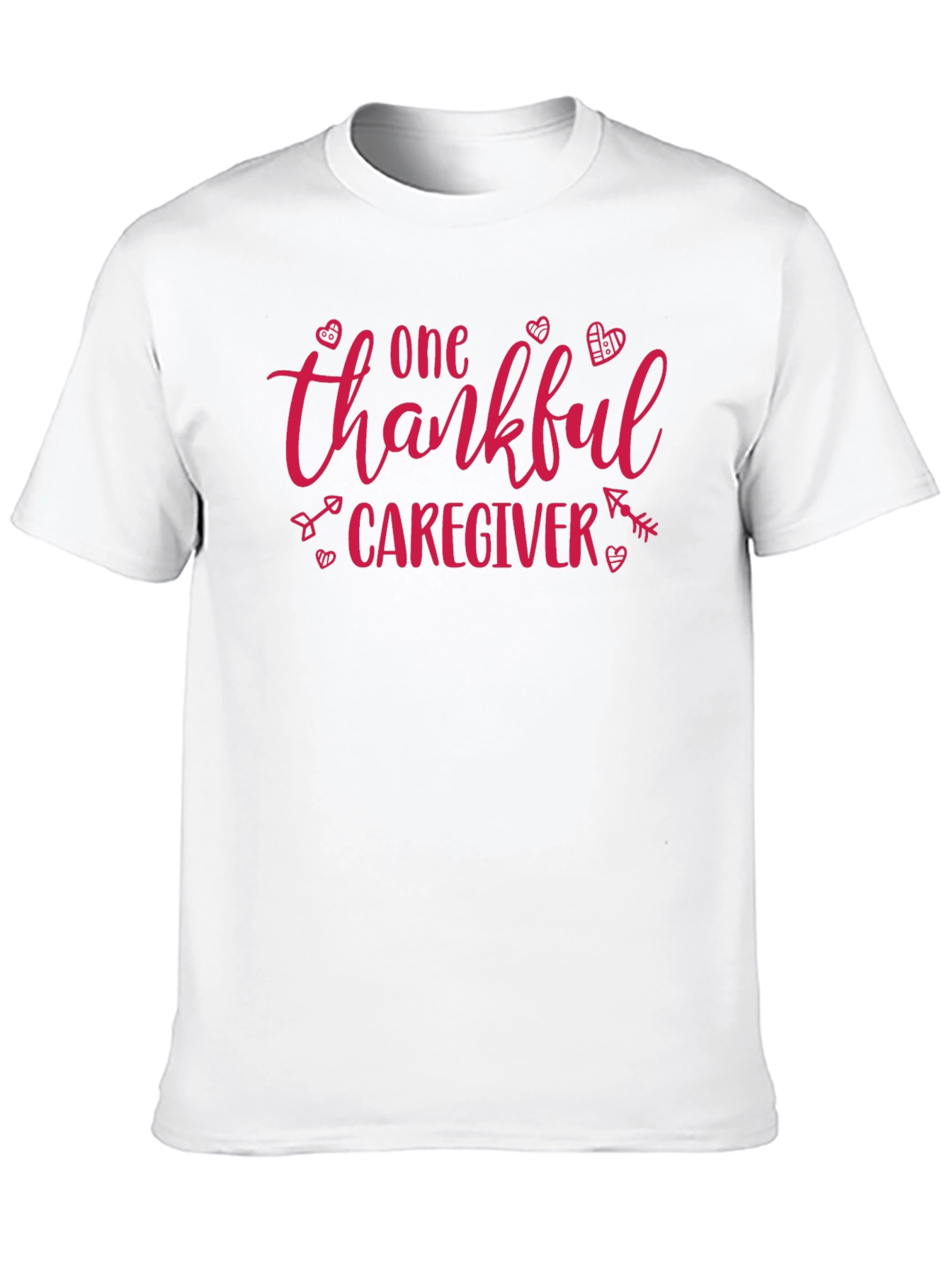 Thankful Caregiver Graphic T-Shirt