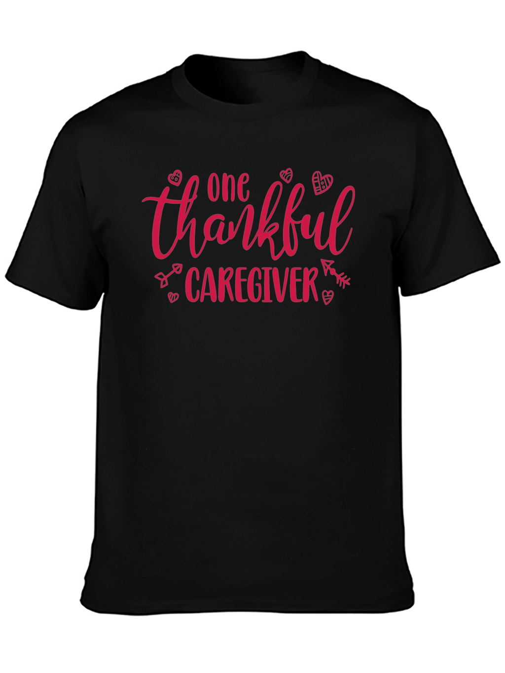 Thankful Caregiver Graphic T-Shirt