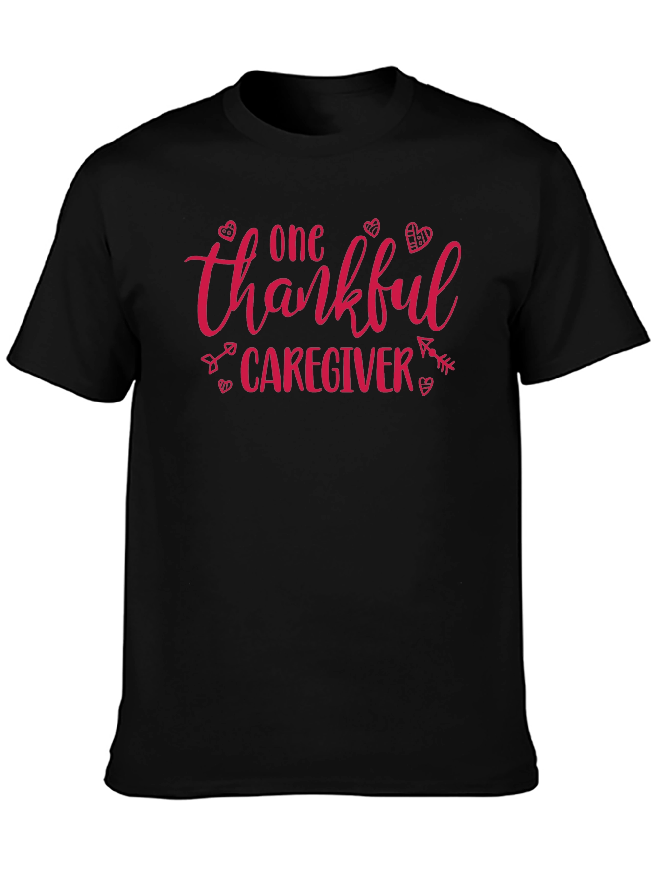 Thankful Caregiver Graphic T-Shirt