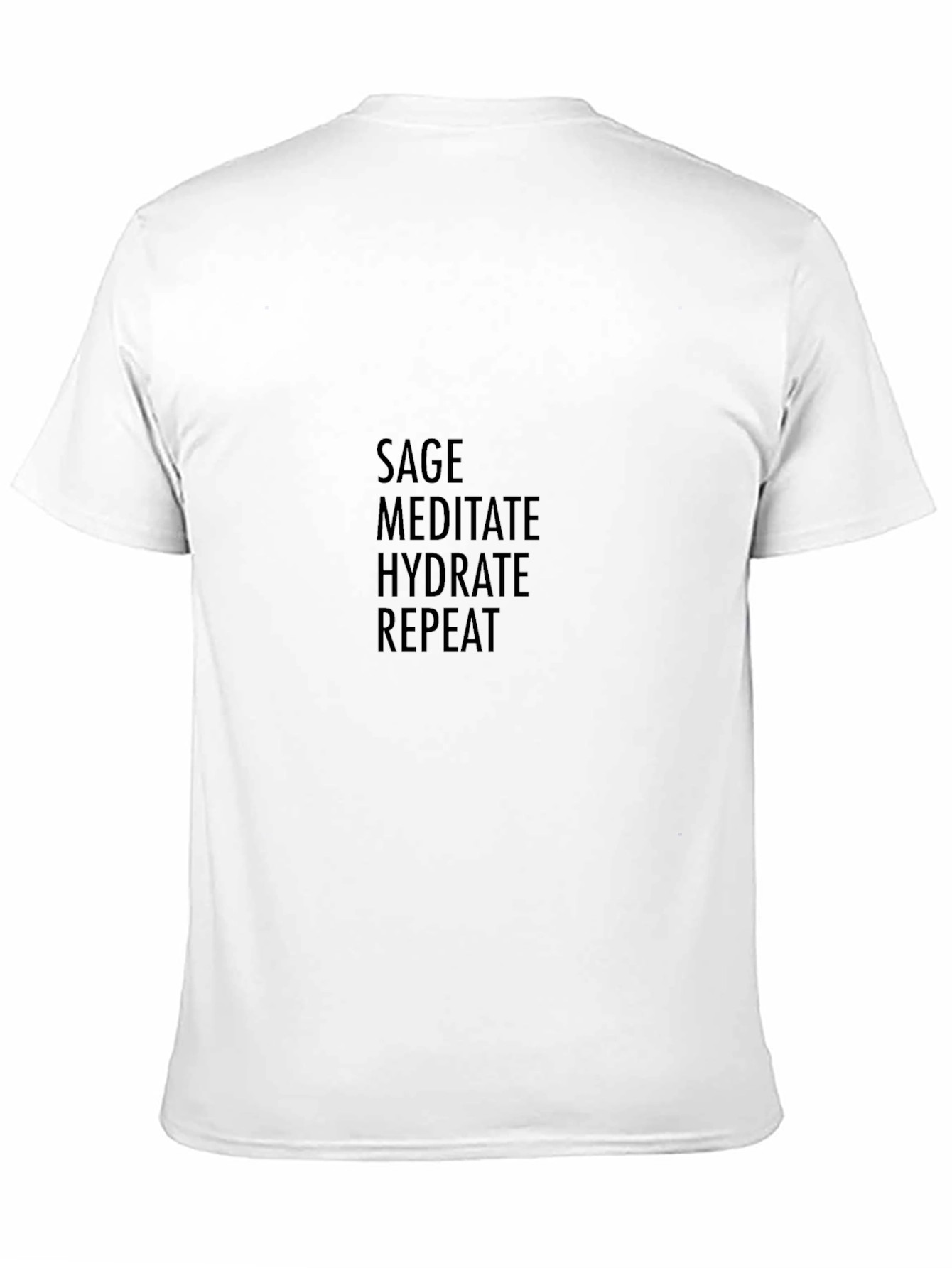 Sage Meditate Hydrate Repeat T-Shirt