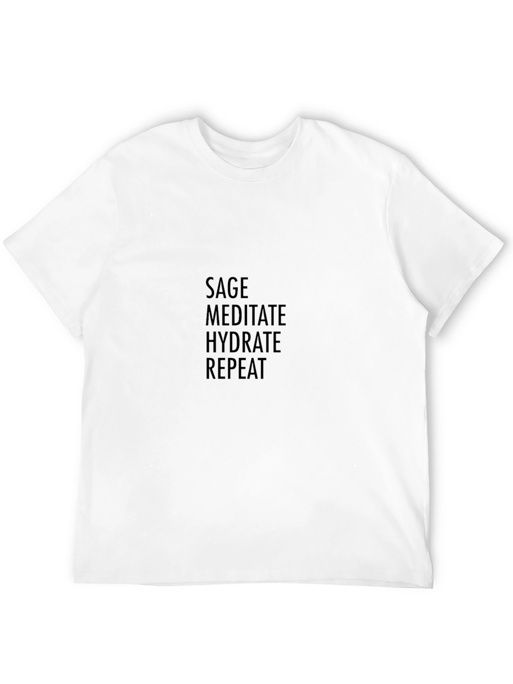 Sage Meditate Hydrate Repeat T-Shirt