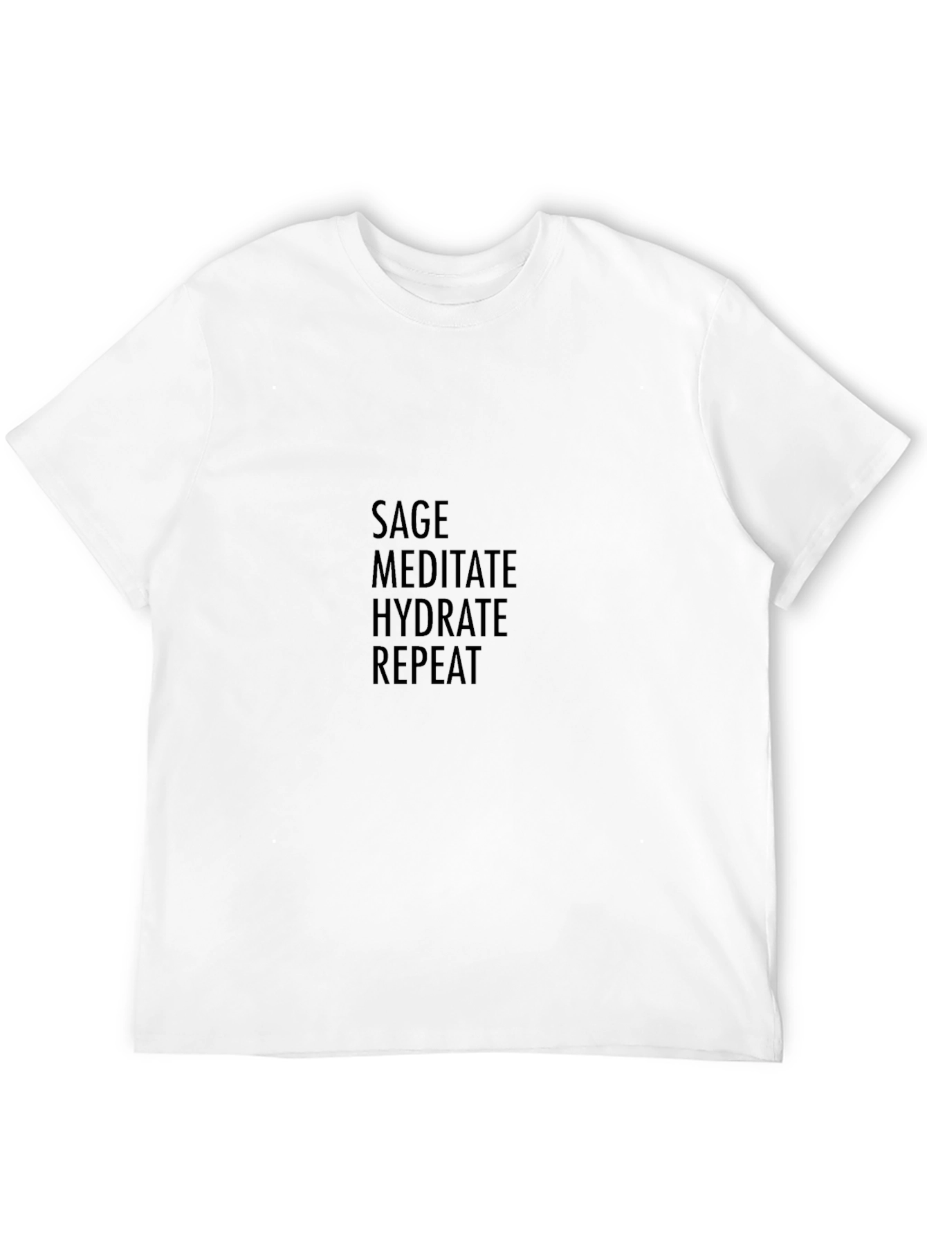 Sage Meditate Hydrate Repeat T-Shirt