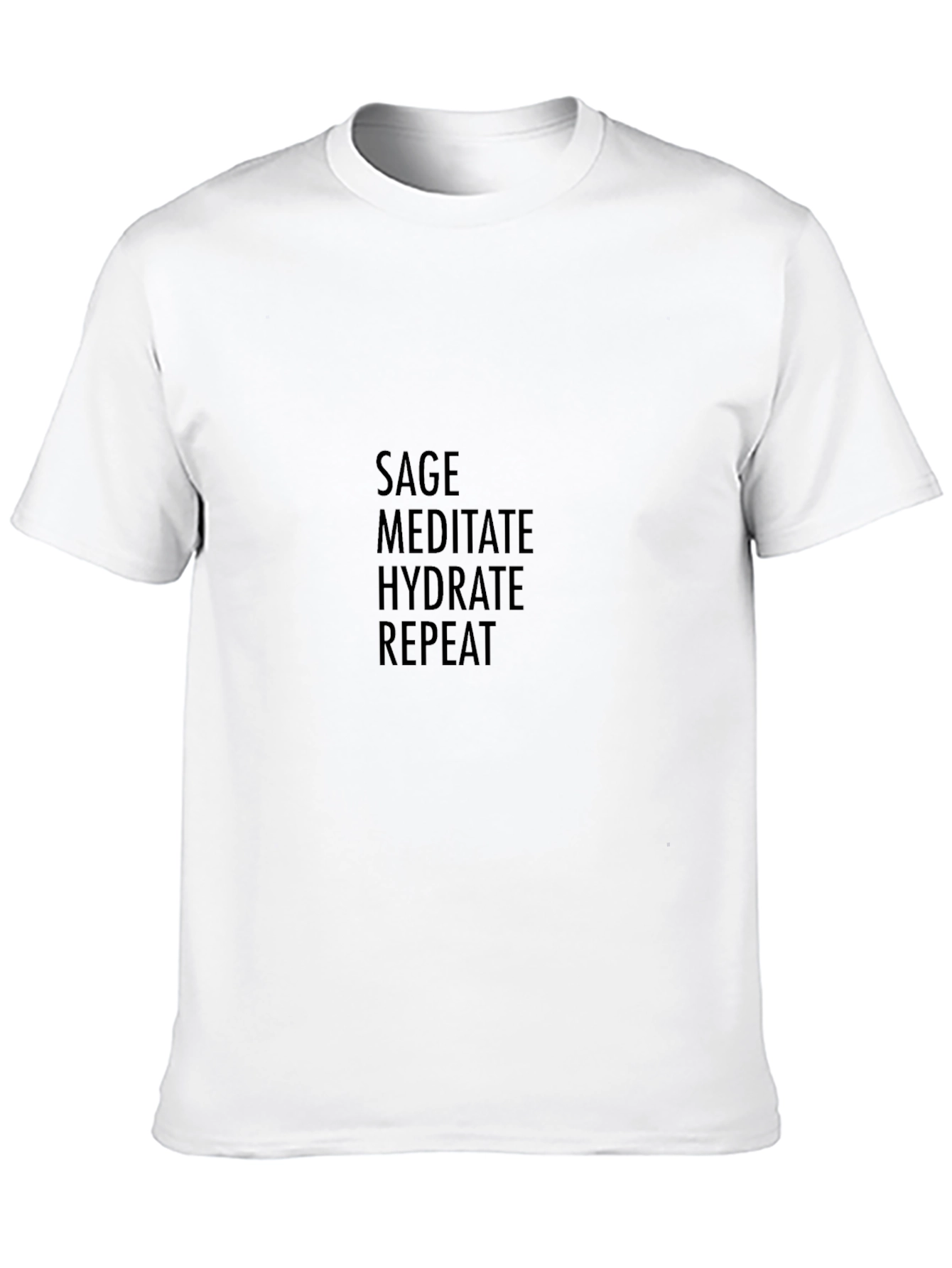 Sage Meditate Hydrate Repeat T-Shirt