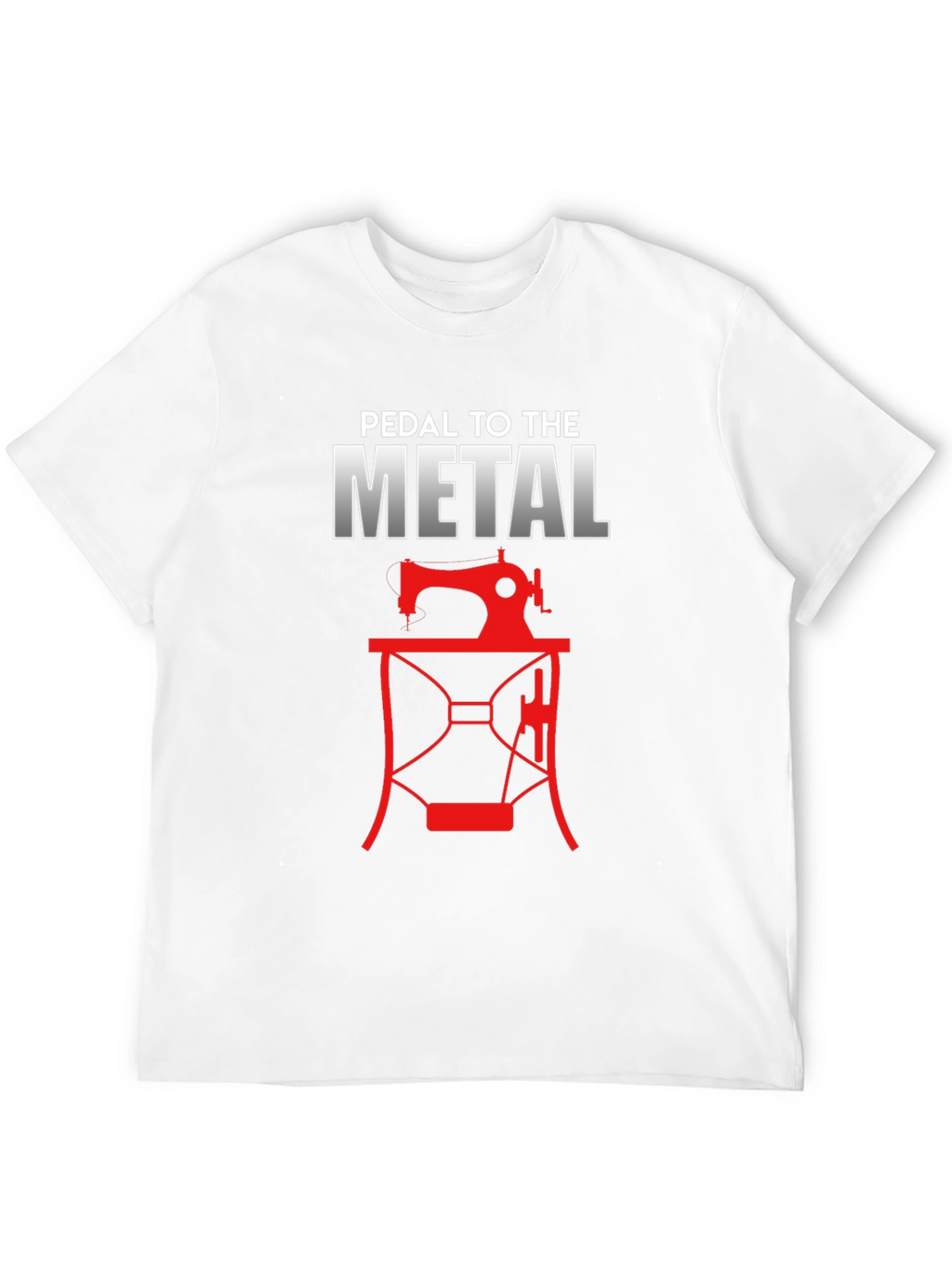 Pedal to the Metal Sewing T-Shirt