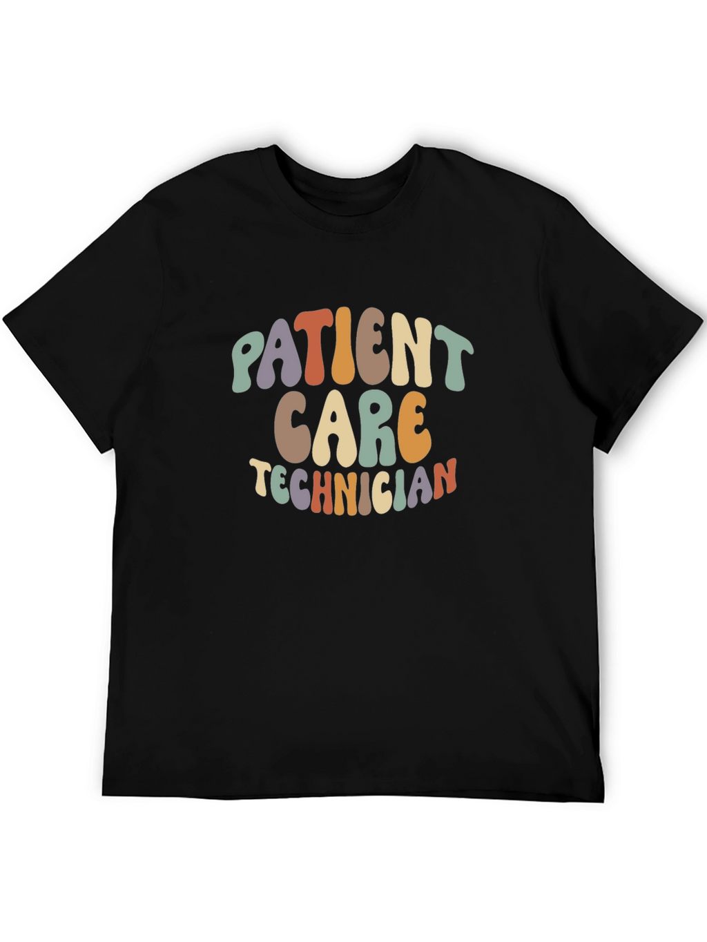 Patient Care Technician Retro Style T-Shirt