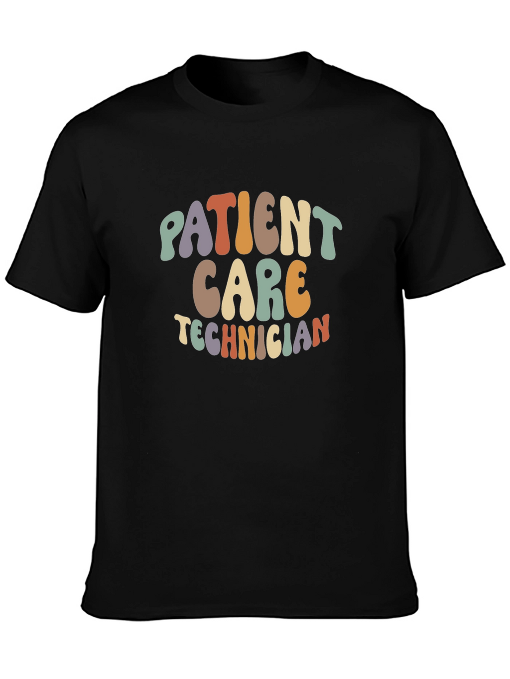 Patient Care Technician Retro Style T-Shirt