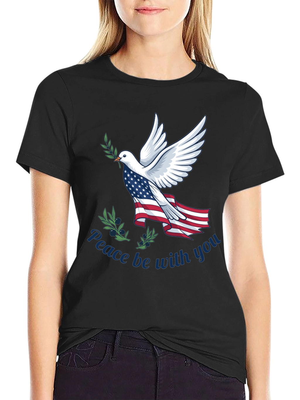 Peace Dove Patriotic T-Shirt