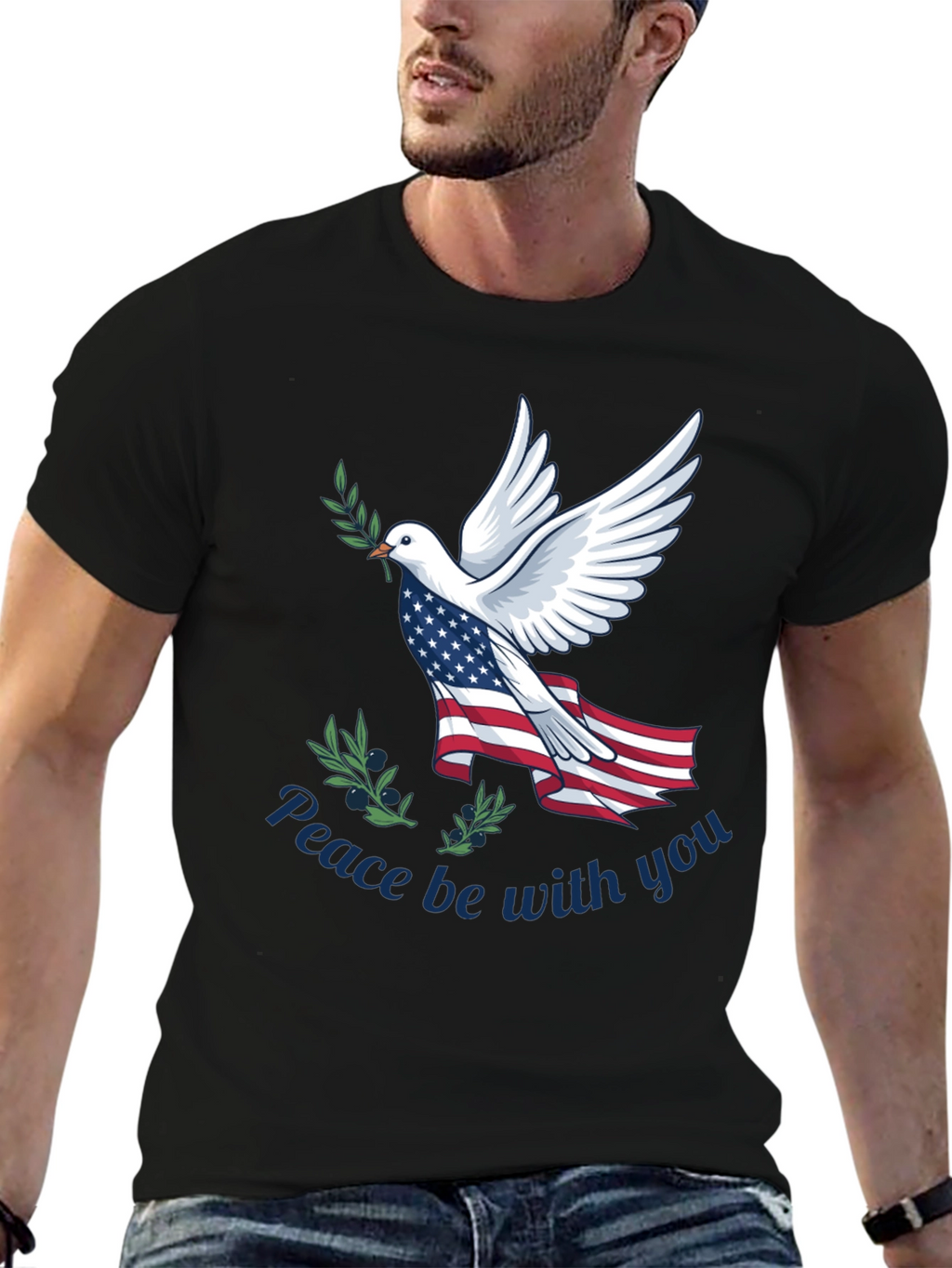 Peace Dove Patriotic T-Shirt