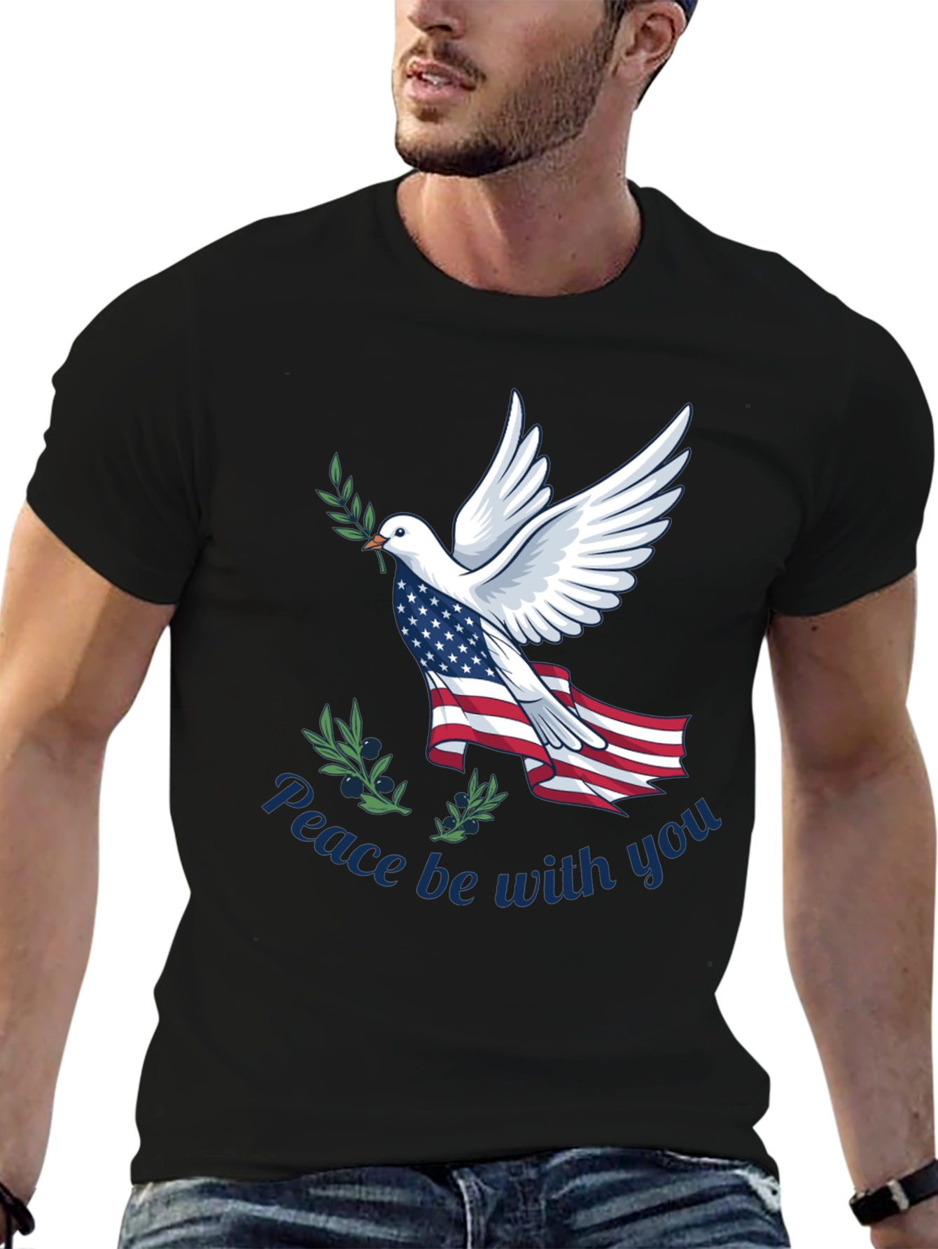 Peace Dove Patriotic T-Shirt