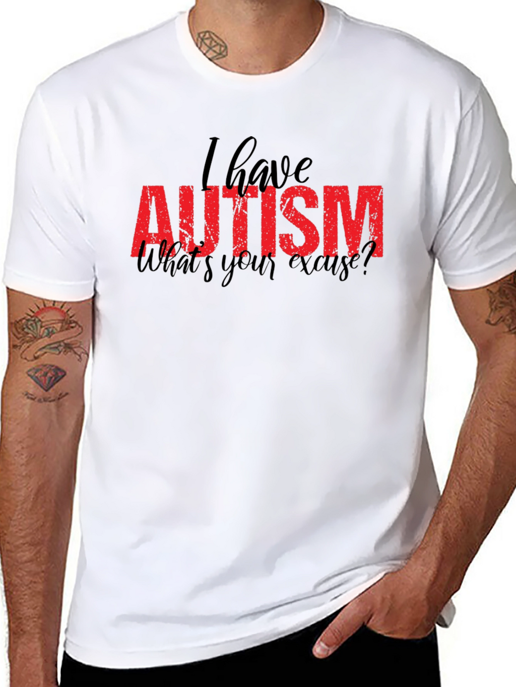 Autism Awareness T-Shirt - Whats Your Excuse Tee