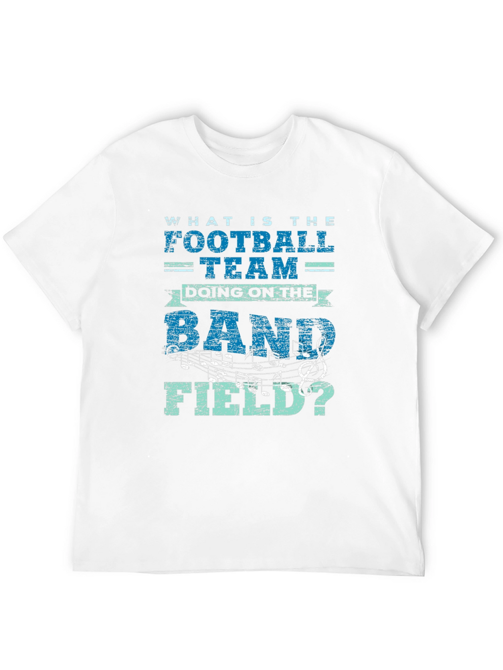 Funny Football Team Band Field T-Shirt