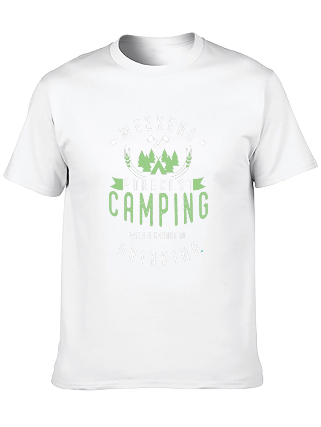Weekend Camping Forecast T-Shirt
