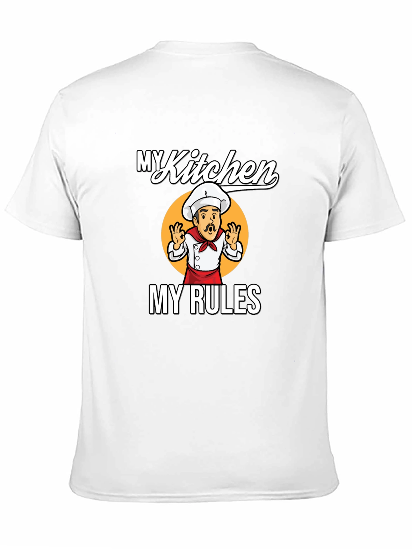 My Kitchen My Rules Chef Graphic T-Shirt