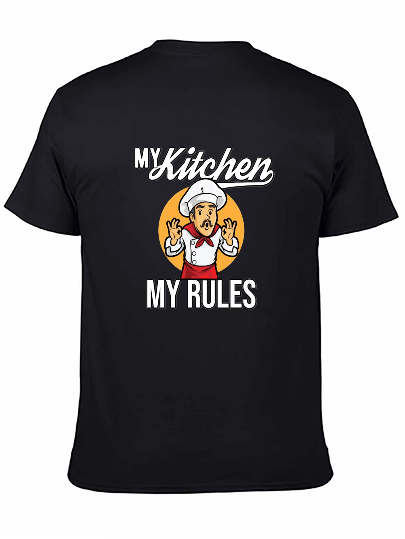 My Kitchen My Rules Chef Graphic T-Shirt