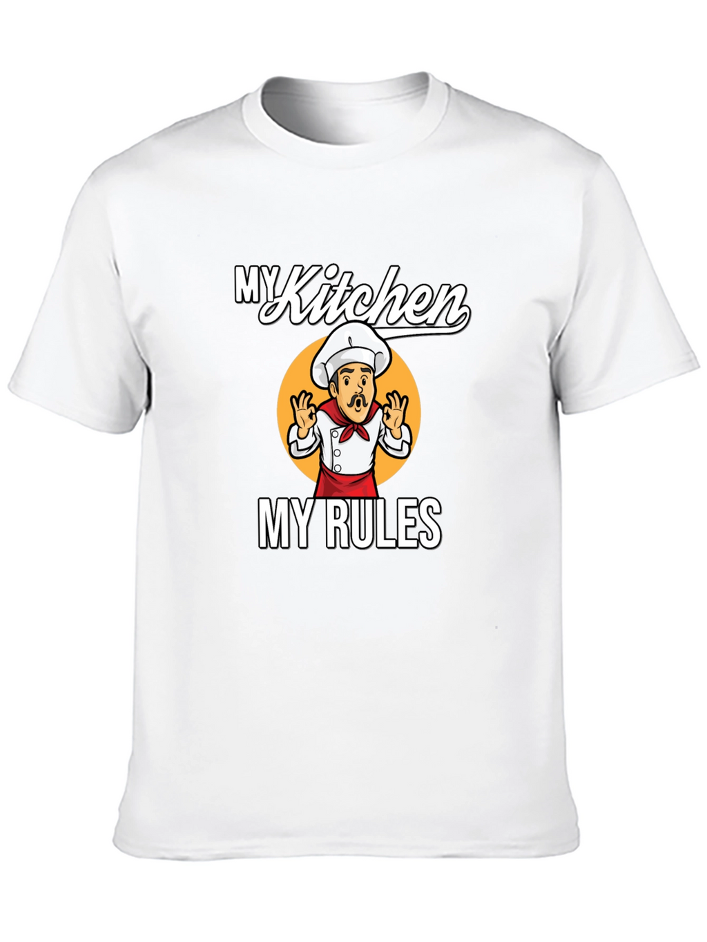 My Kitchen My Rules Chef Graphic T-Shirt