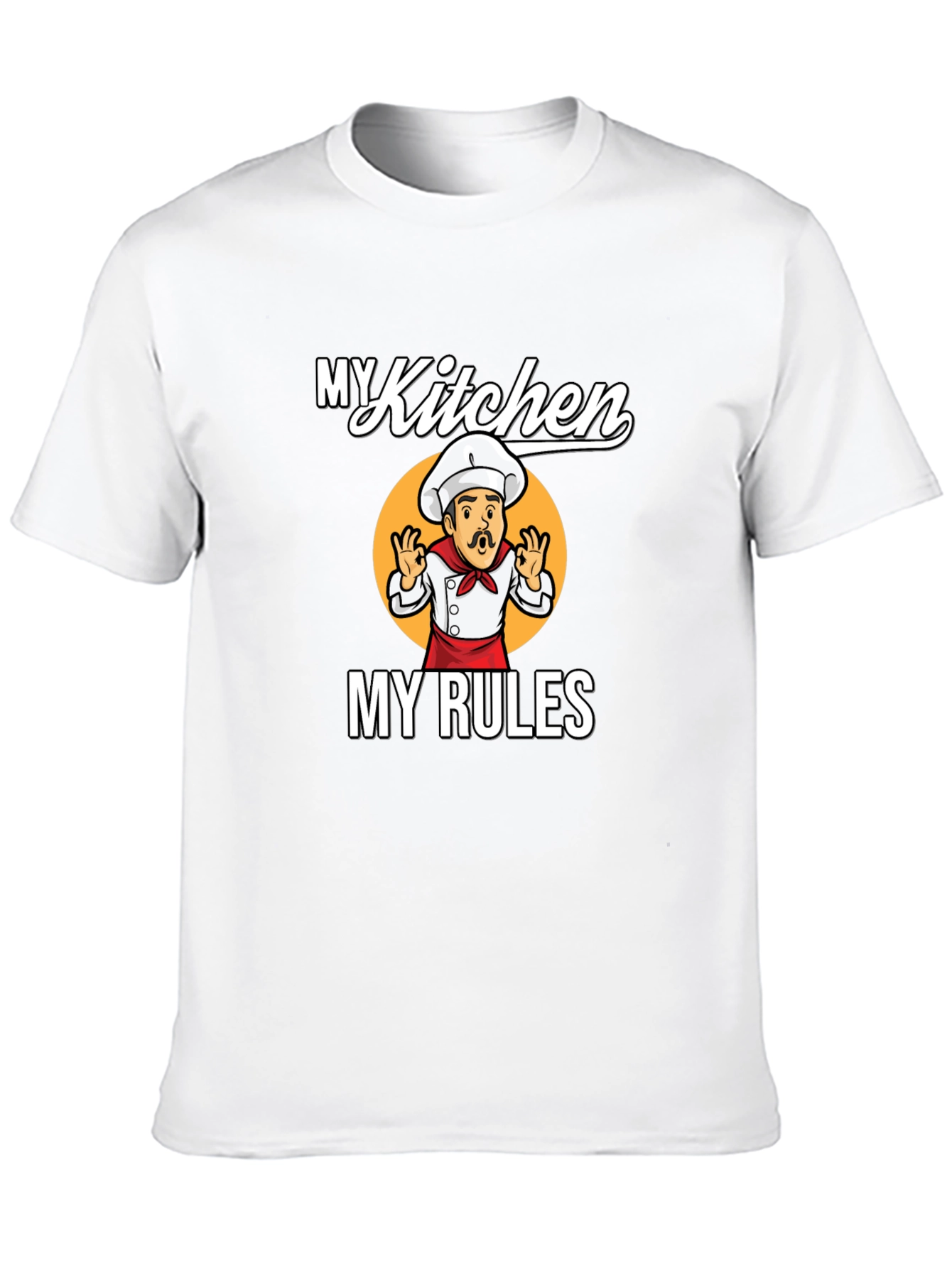 My Kitchen My Rules Chef Graphic T-Shirt