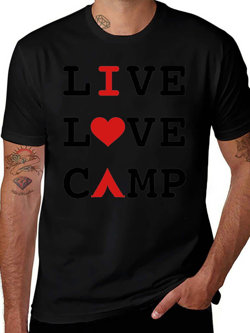 Live Love Camp Graphic Tee