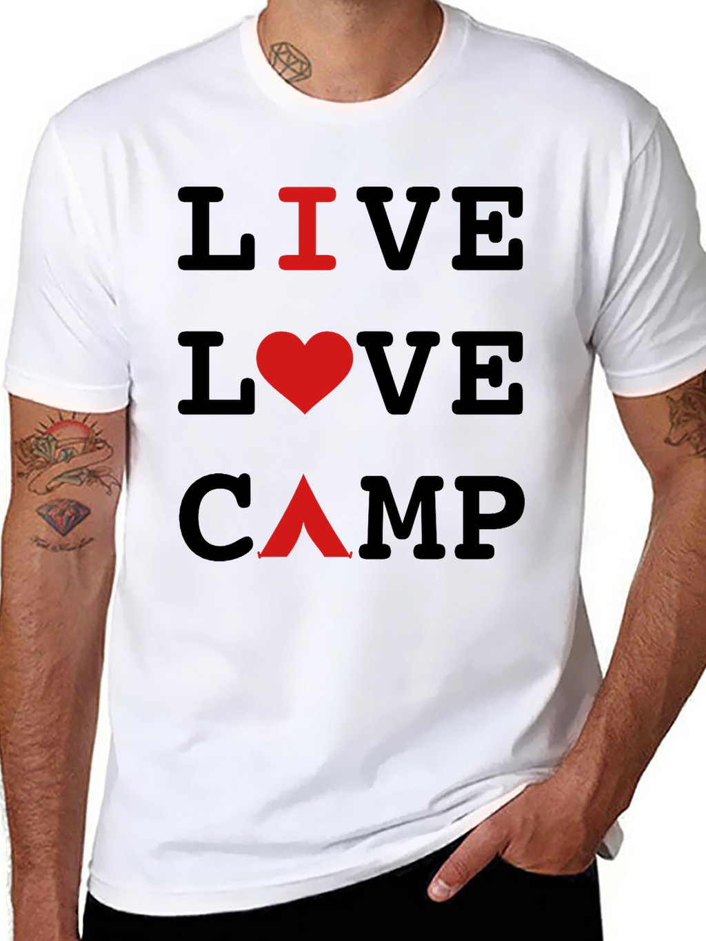 Live Love Camp Graphic Tee