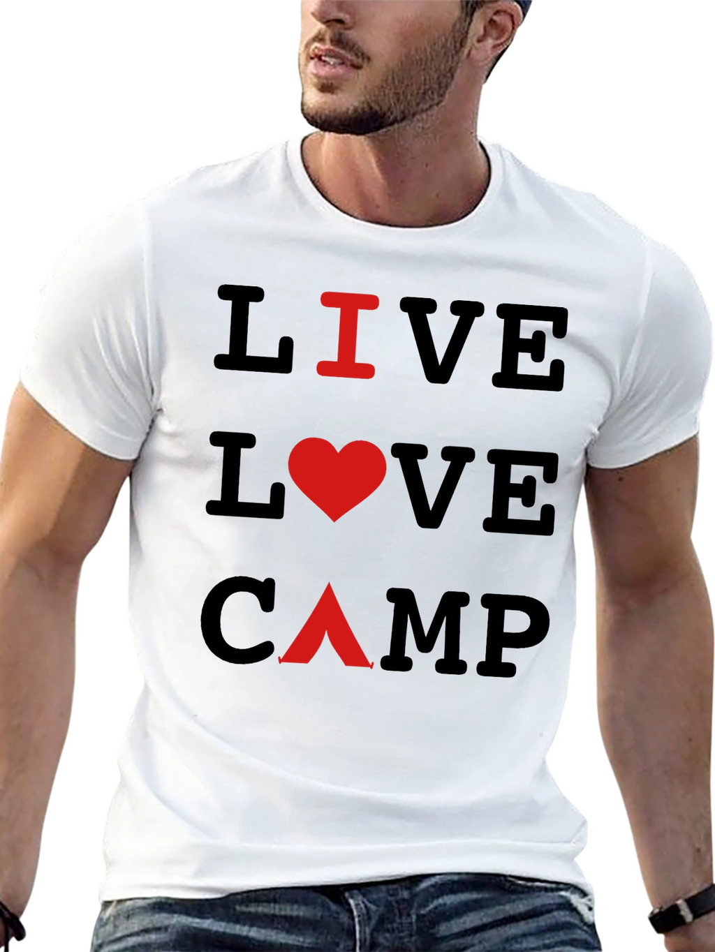 Live Love Camp Graphic Tee