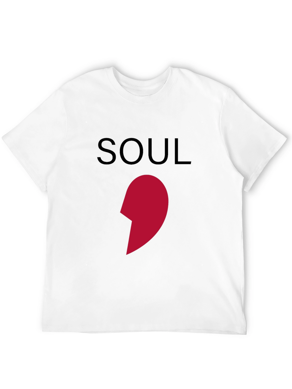 Soul Mate Matching Couple T-Shirt - Left Piece