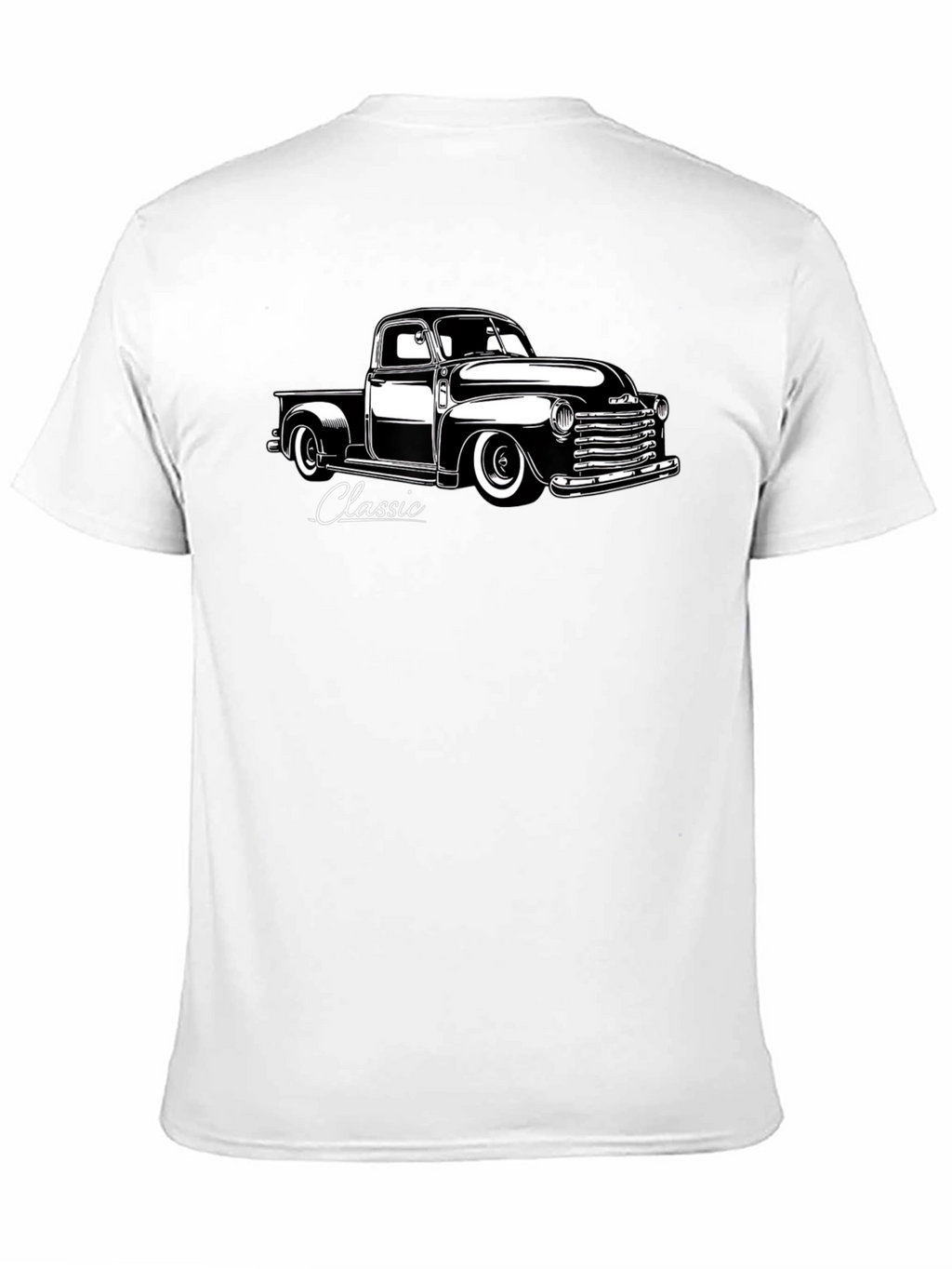 Classic Truck Graphic Tee - Black