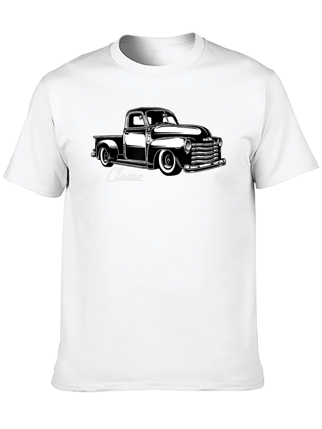 Classic Truck Graphic Tee - Black