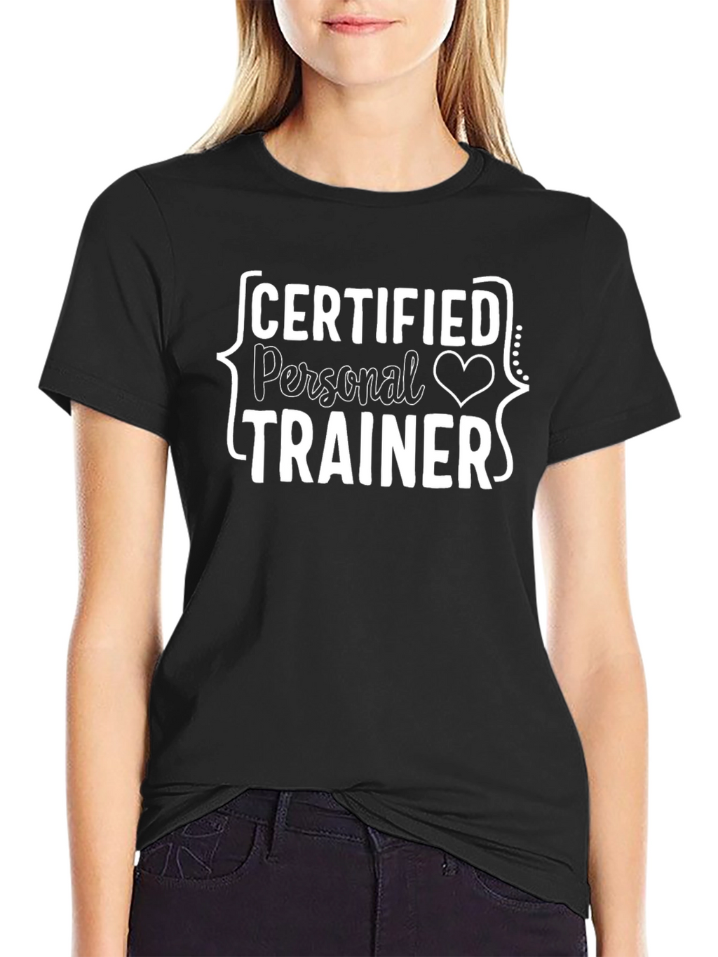 Certified Personal Trainer Black T-Shirt