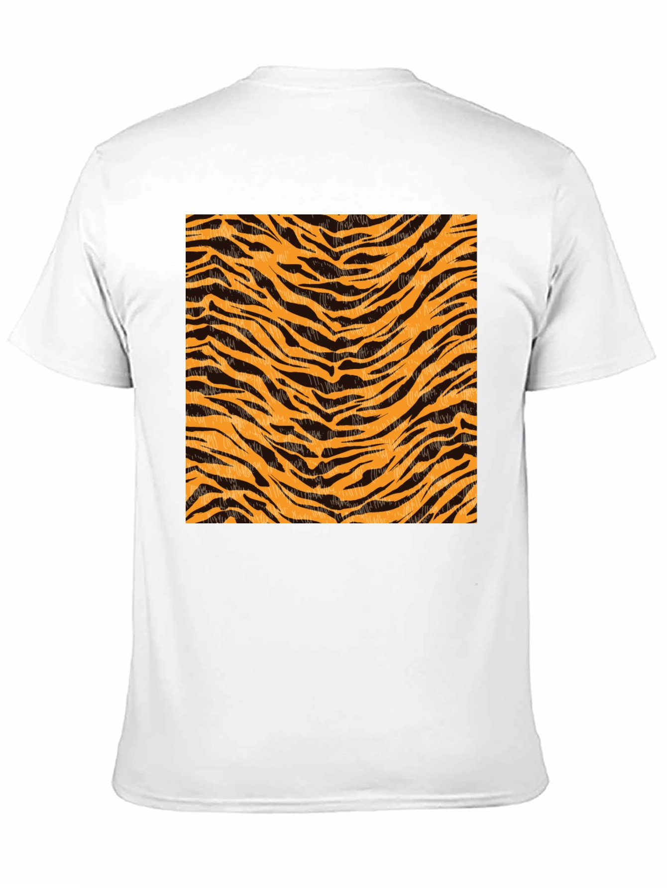 Tiger Stripe Graphic Black T-Shirt