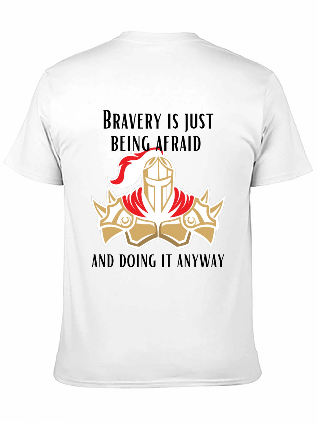 Bravery Knight Graphic T-Shirt - Classic Fit