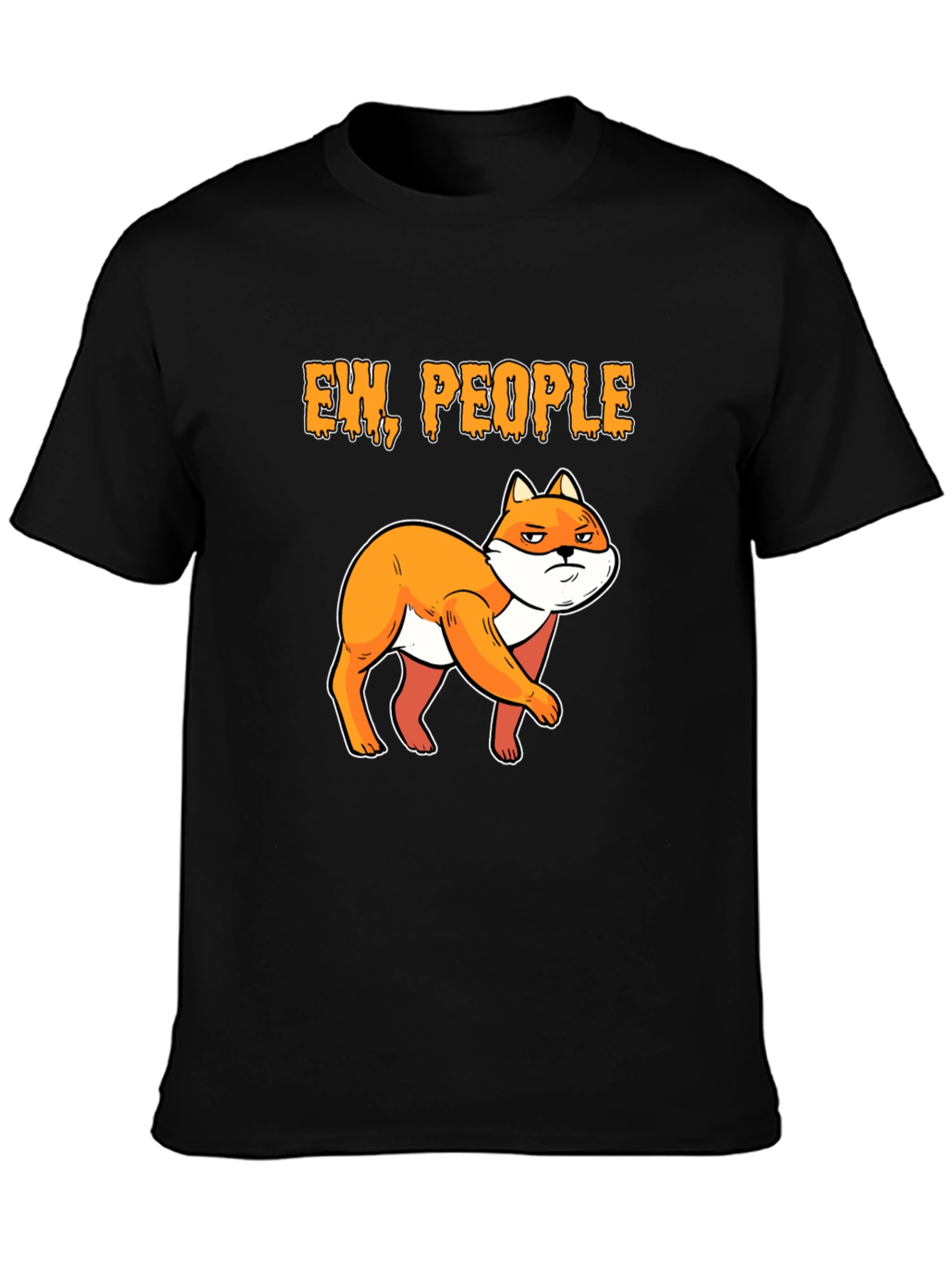 Ew People Fox Graphic T-Shirt