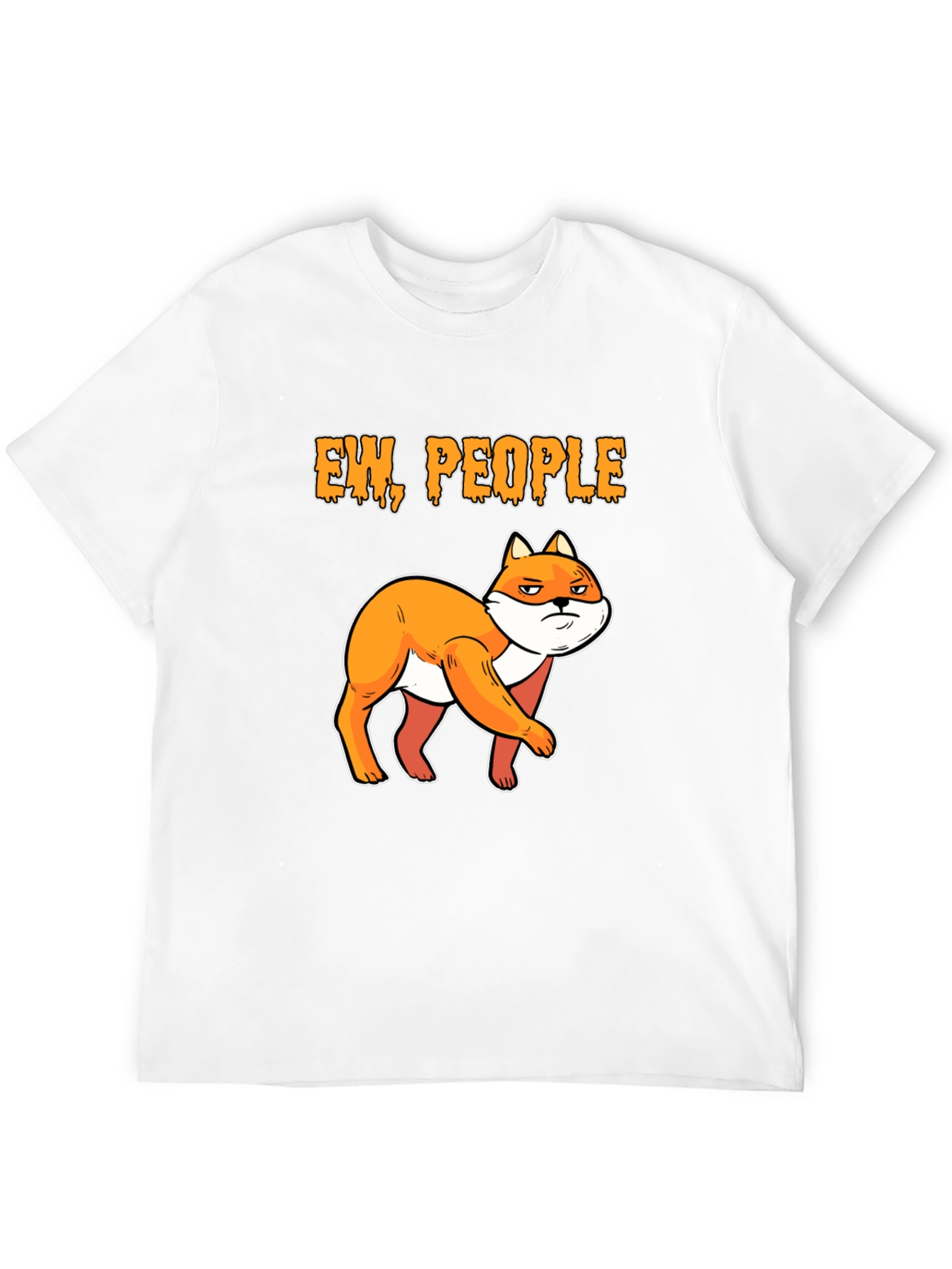 Ew People Fox Graphic T-Shirt