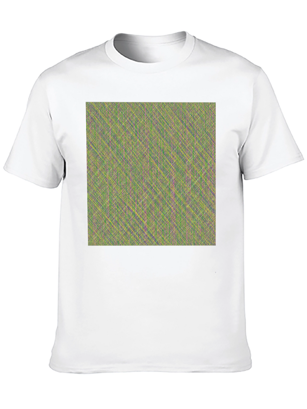 Abstract Pattern Crew Neck T-Shirt
